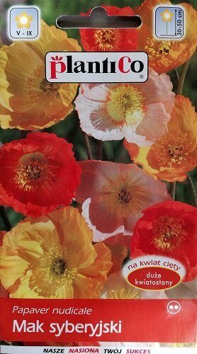 Kailstublāja magone MIX 0.1 g (Mak syberyjski) PlantiCo